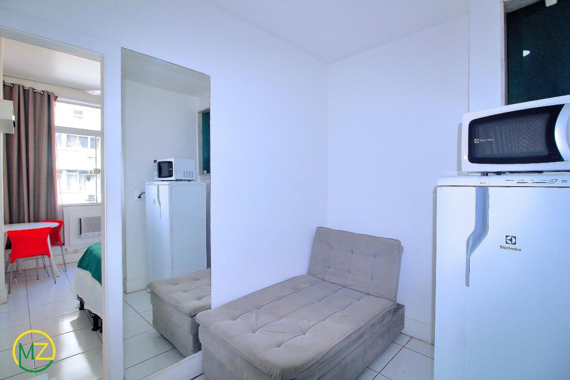 Studio Vista Mar Para 3 Pessoas Em Copacabana Río de Janeiro Exterior foto