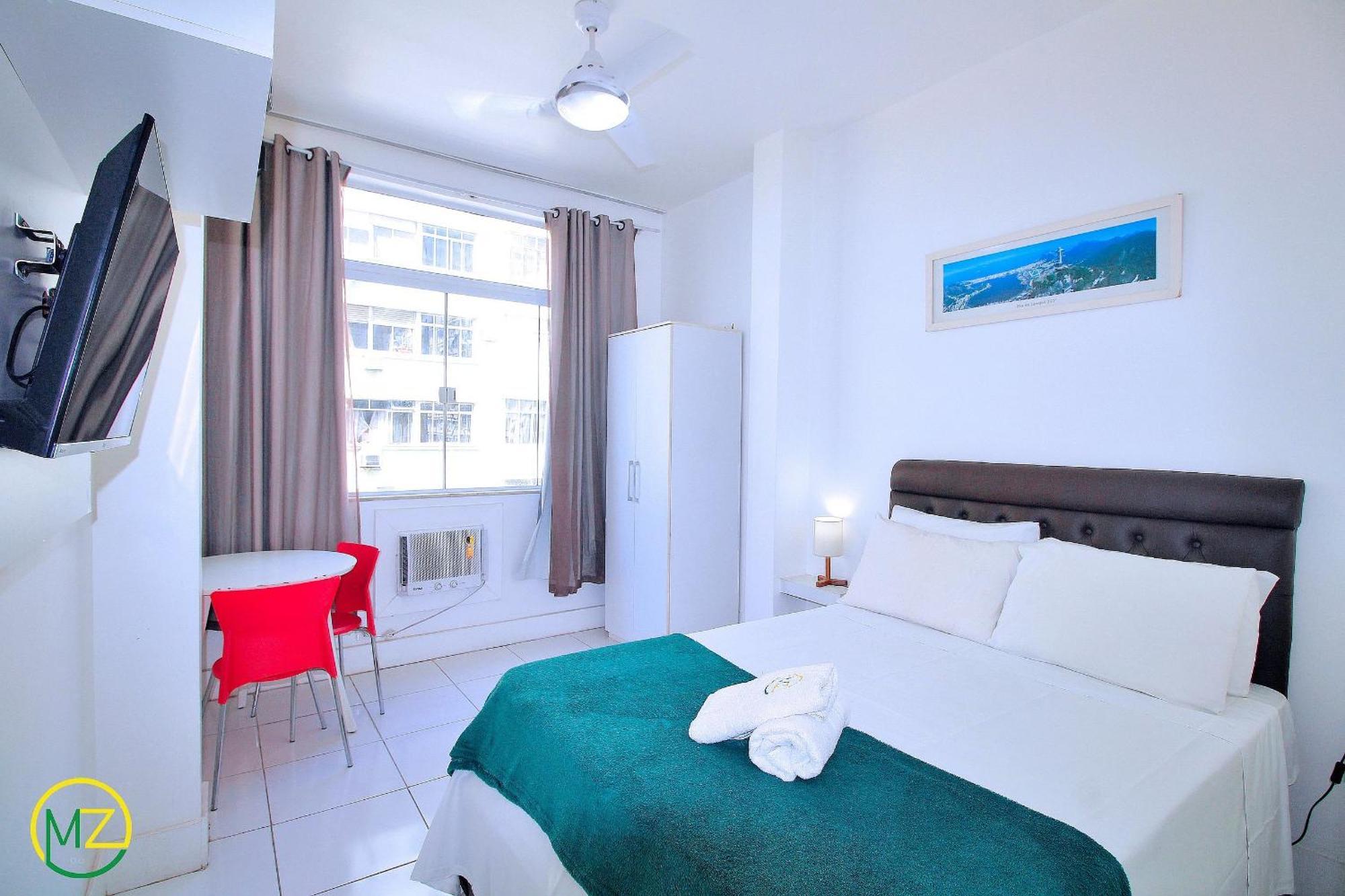 Studio Vista Mar Para 3 Pessoas Em Copacabana Río de Janeiro Exterior foto